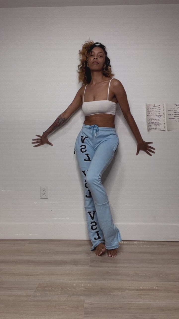 Stacked Sweat Pants